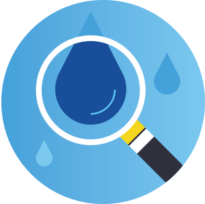 Icon lekdetectie