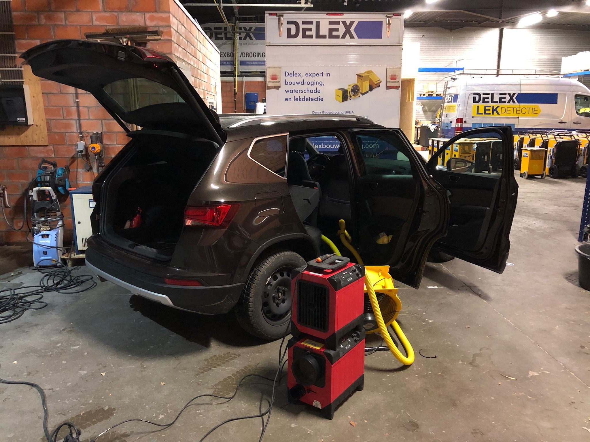 Drogen van auto's