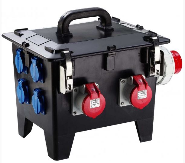 Verhuur van een Verdeeldoos 380V 63A- 2x32A(380)/2x16A(380)/2x16A(220)