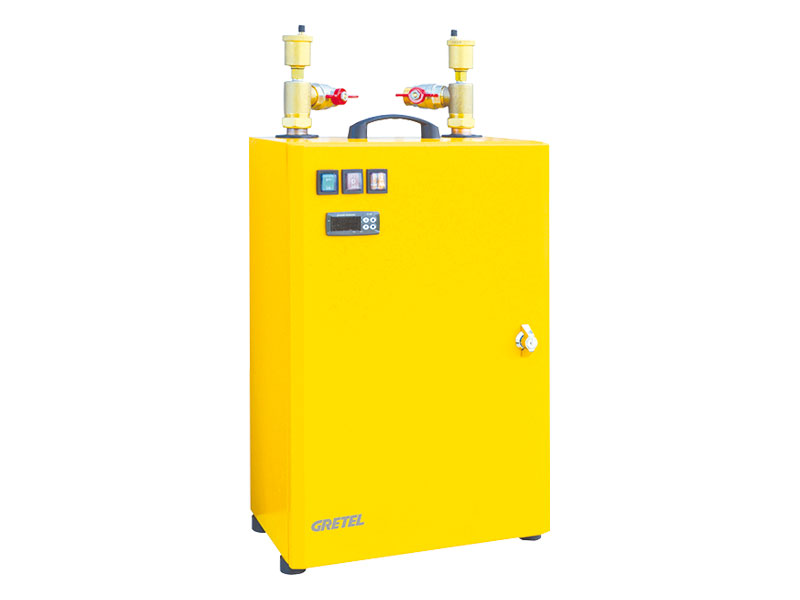 Verhuur van een Mobiele ketel nood- en vloerverwarming 15KW