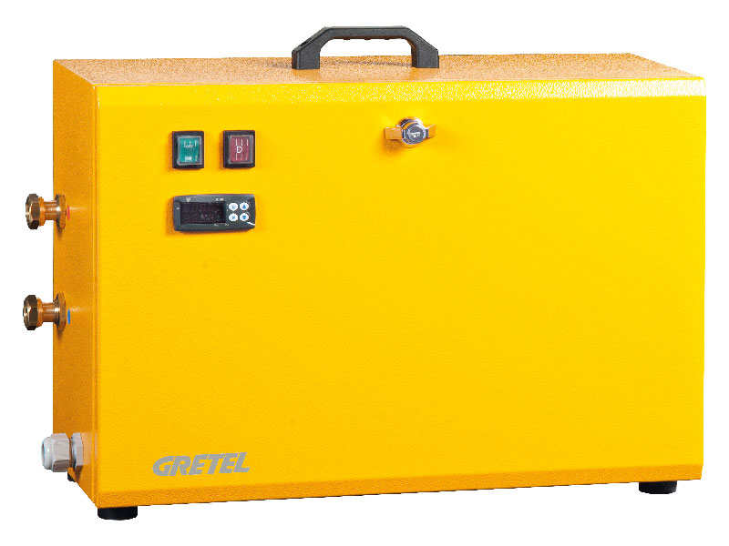 Verhuur van een Mobiele ketel nood- en vloerverwarming 3KW