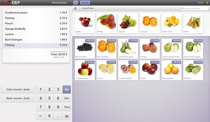 Odoo afbeelding en tekstblok